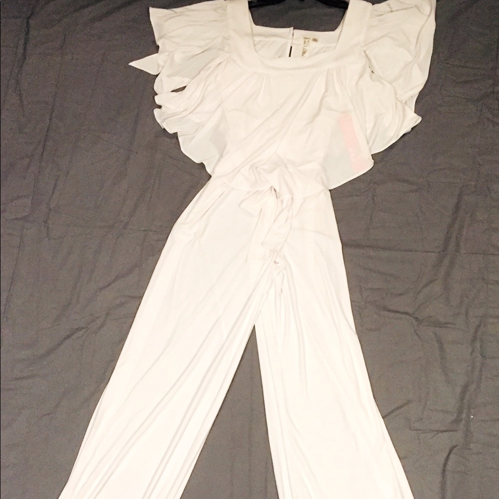 Goddess Ruffle Jumpsuit